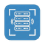 Data Center Monitoring Icon